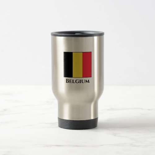 Belgium Belgian Flag Travel Mug