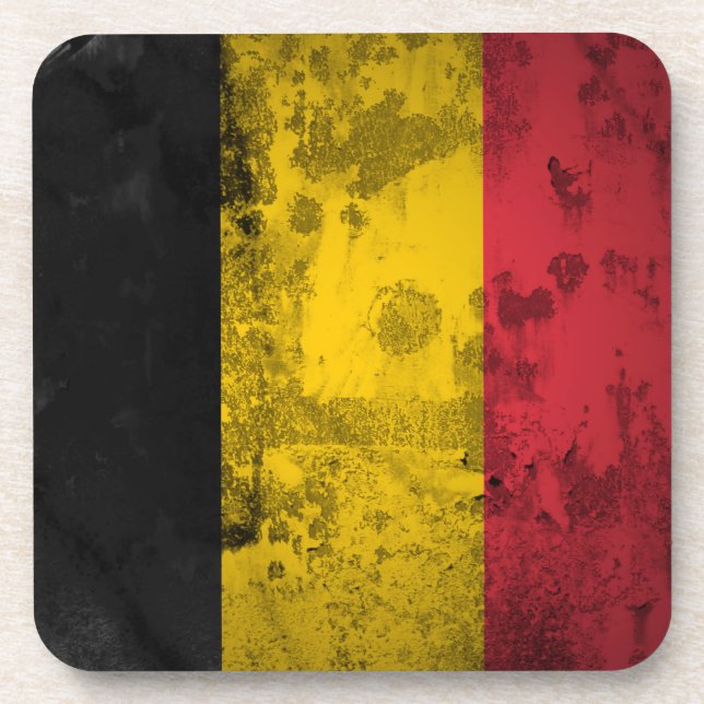 Belgium Beverage Coaster (Front)
