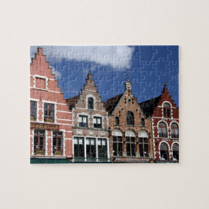 Belgium, Brugge (aka Brug or Bruge). UNESCO 2 Jigsaw Puzzle