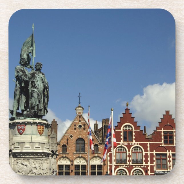 Belgium, Brugge (aka Brug or Bruge). UNESCO Coaster (Front)