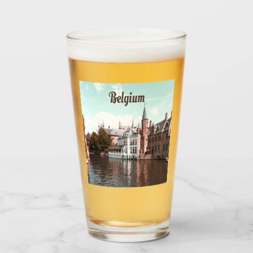 Belgium Brussels Canal Glass