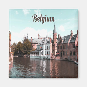 Belgium Brussels Canal Magnet