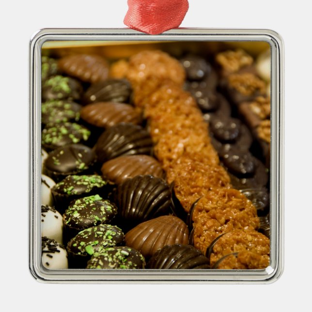 Belgium, Brussels. World famous Belgium Metal Ornament (Front)