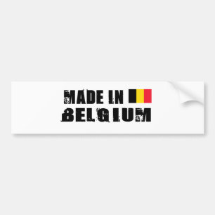 BELGIUM BUMPER STICKER
