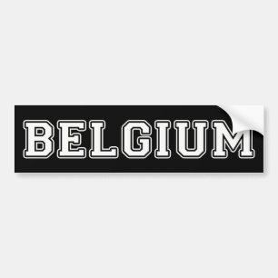 Belgium Bumper Sticker