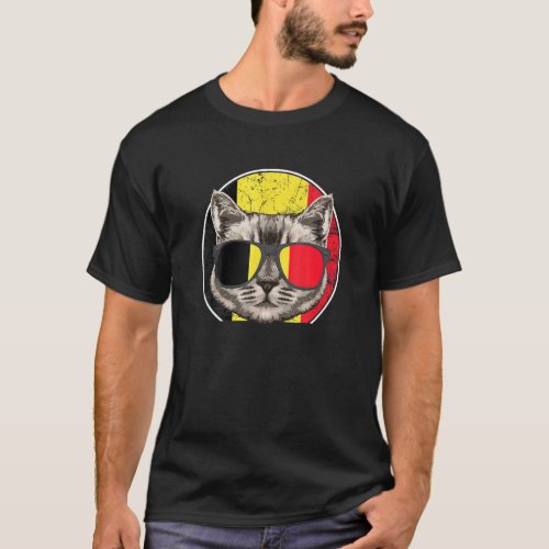 Belgium Cat Belgium Belgian T_Shirt