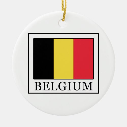 Belgium Ceramic Ornament