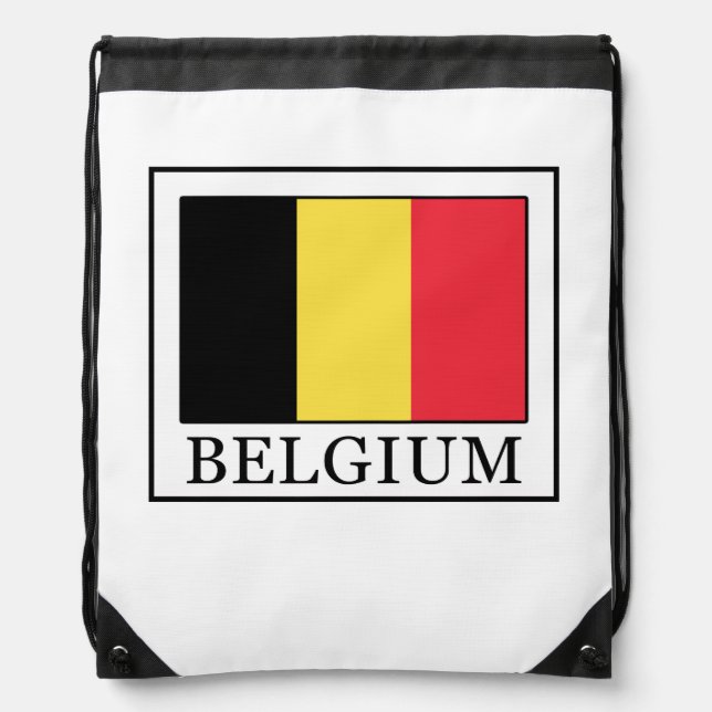 Belgium Drawstring Bag (Front)