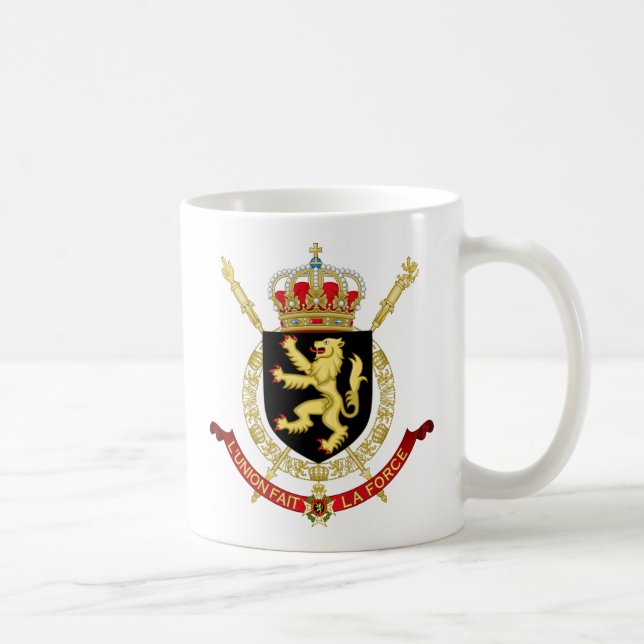belgium emblem coffee mug (Right)