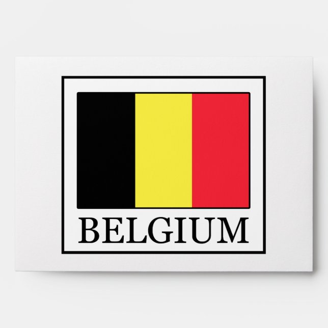 Belgium Envelope (Front)