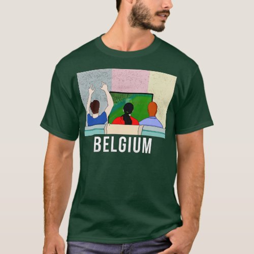 Belgium Fans T_Shirt