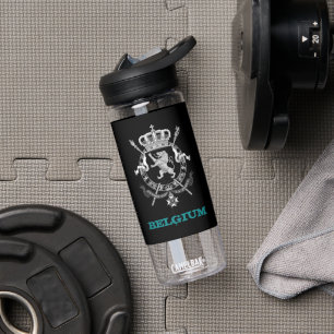 Belgium Fitness & Belgian coat of arms / flag Water Bottle