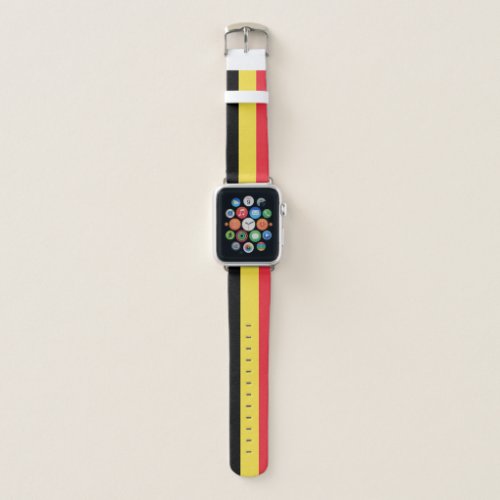 Belgium Flag Apple Watch Band