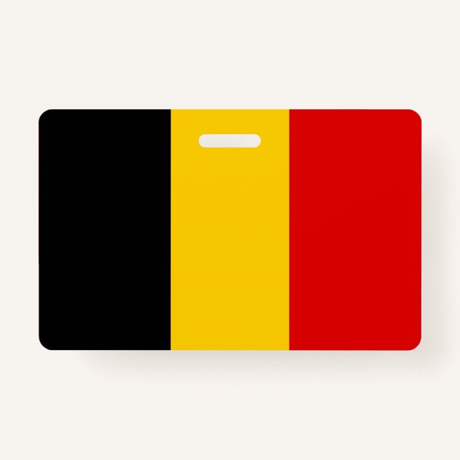 Belgium flag badge (Front)