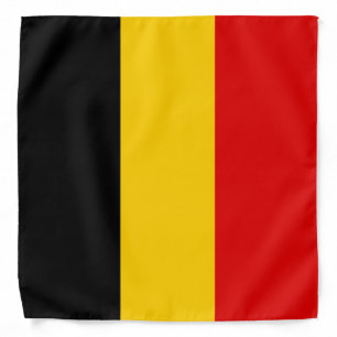 Belgium flag bandana