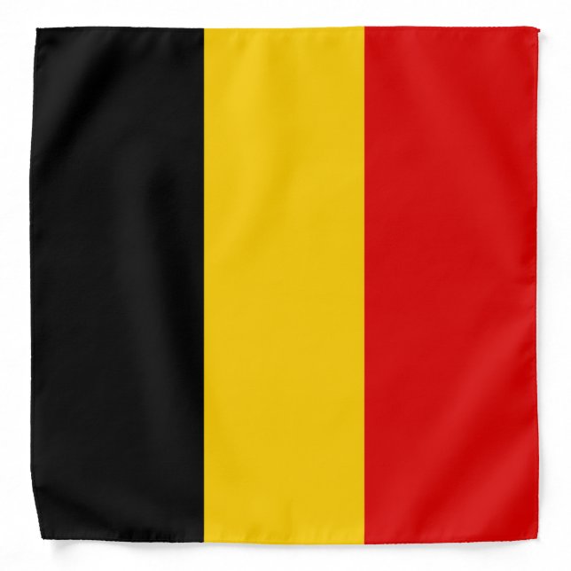 Belgium flag bandana (Front)