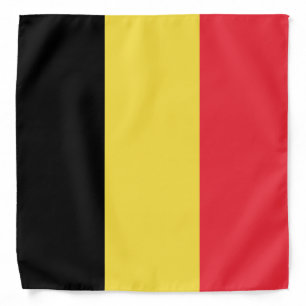 Belgium Flag Bandana