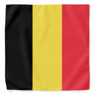 Belgium Flag Bandana