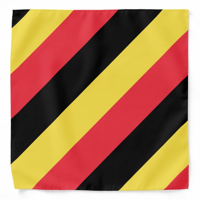 Belgium flag bandana (Front)
