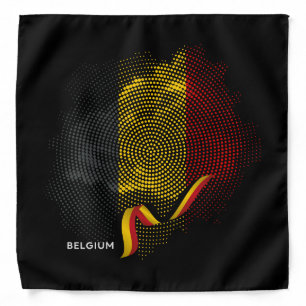 Belgium flag bandana