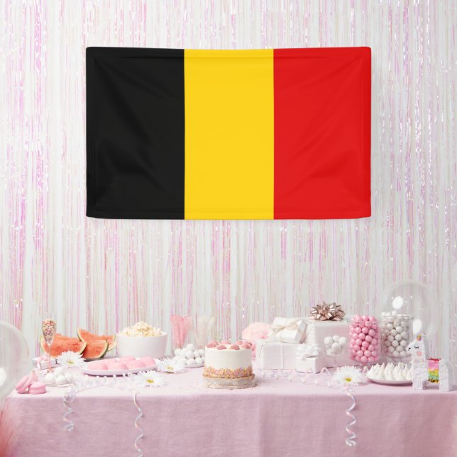 Belgium flag banner (Party)