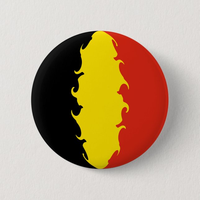 Belgium Flag Button (Front)