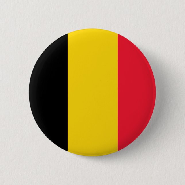 Belgium Flag Button (Front)