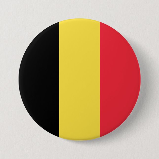 Belgium Flag Button (Front)
