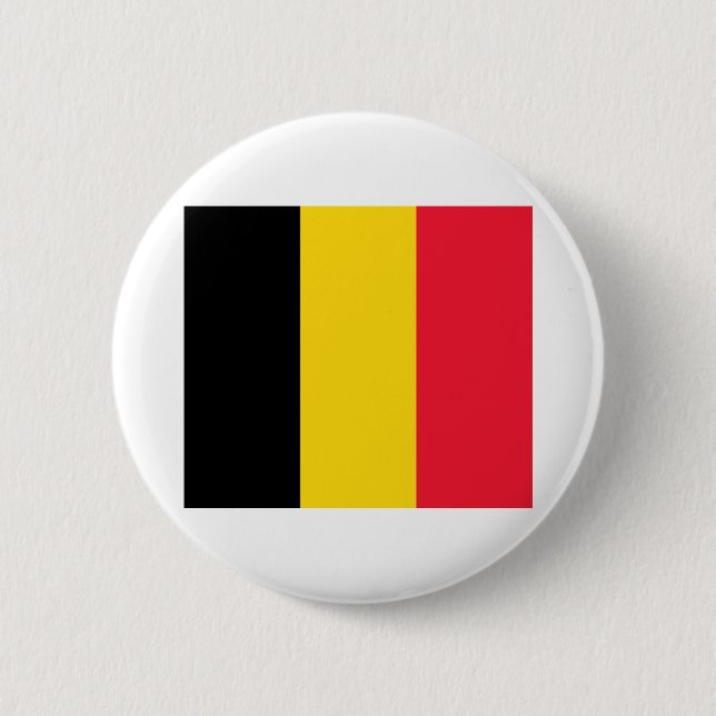 Belgium Flag Button (Front)