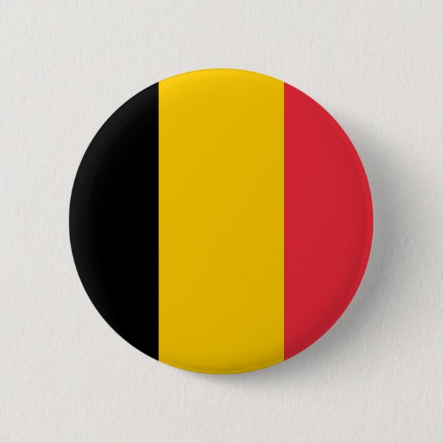 Belgium Flag Button (Front)