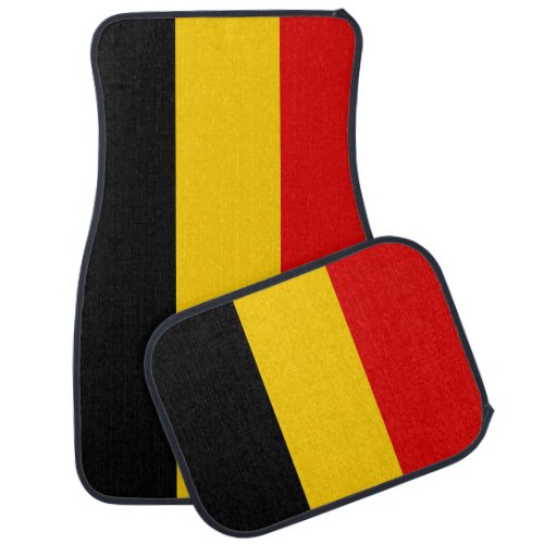 Belgium flag car floor mat
