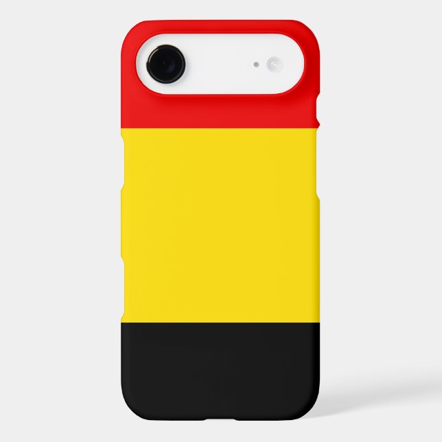 Belgium Flag Case-Mate iPhone Case (Back)