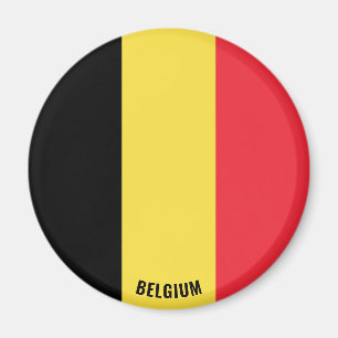 Belgium Flag Charming Patriotic Magnet