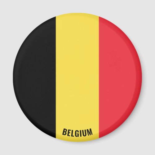 Belgium Flag Charming Patriotic Magnet