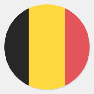 Belgium Belgian Flag Round Stickers 100 Satisfaction Guaranteed Zazzle