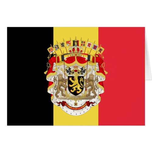 Belgium Flag  COA