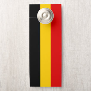 Belgium flag door hanger