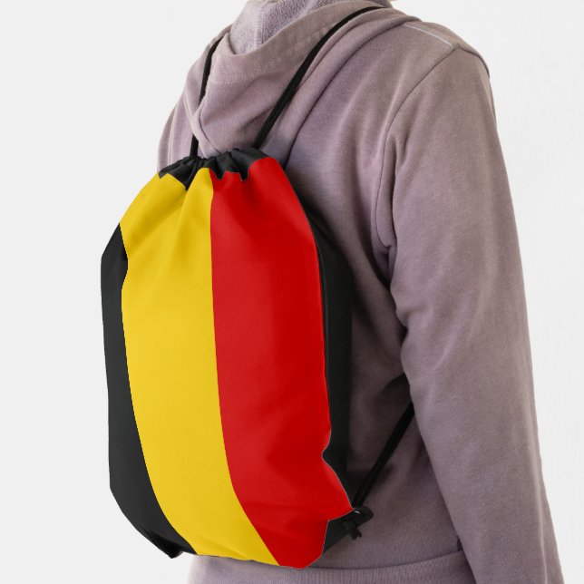 Belgium flag drawstring bag (Insitu)