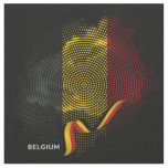 Belgium flag fabric