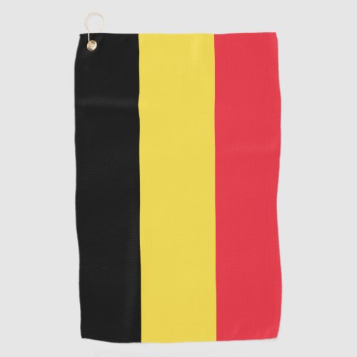 Belgium Flag Golf Towel