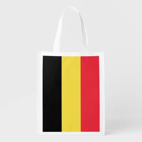 Belgium Flag Grocery Bag