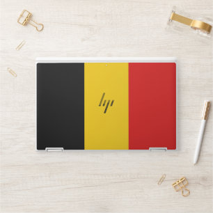 Belgium flag HP laptop skin