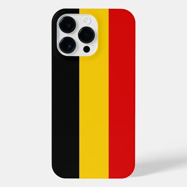 Belgium flag iPhone case (Back)