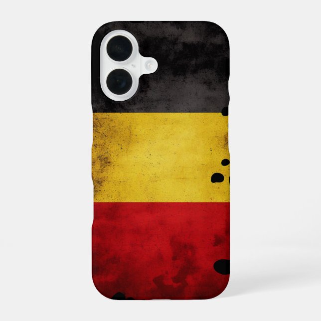 Belgium Flag iPhone Case (Back)