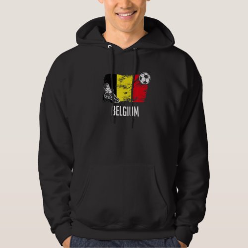 Belgium Flag Jersey Belgian Soccer Team Belgian Hoodie