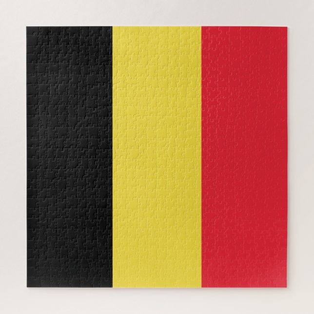 Belgium Flag Jigsaw Puzzle (Vertical)
