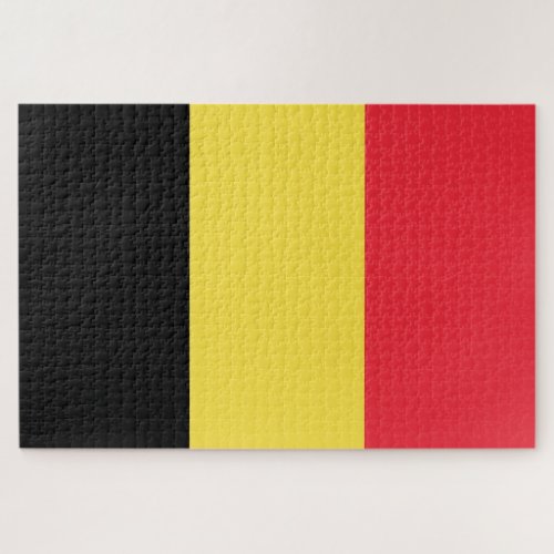 Belgium Flag Jigsaw Puzzle