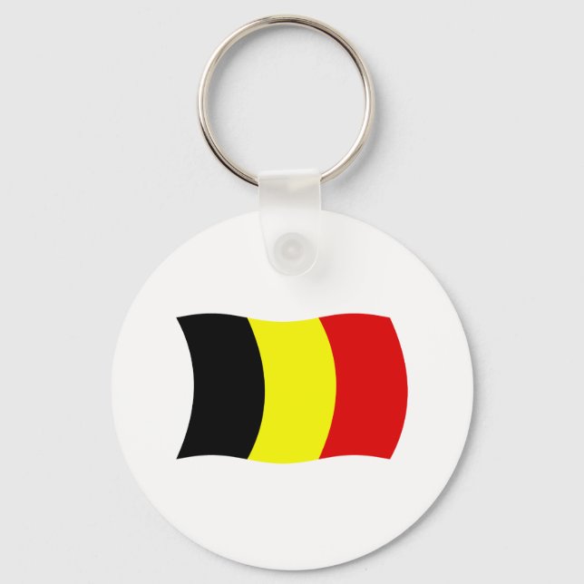 Belgium Flag Keychain (Front)