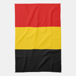 Belgium flag kitchen towel