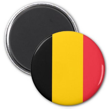 Belgium Flag Magnet by the_little_gift_shop at Zazzle